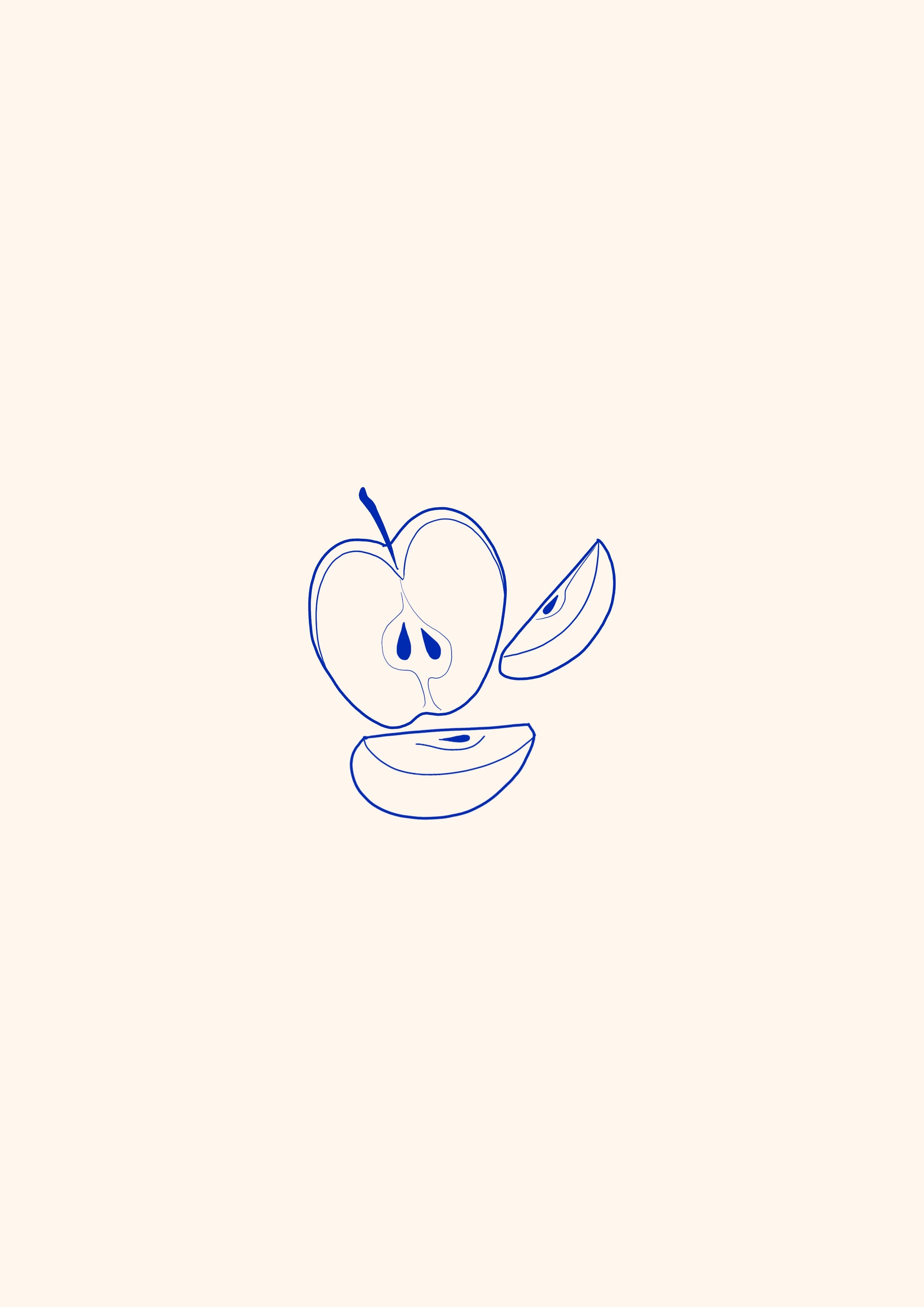 Morceaux de pomme