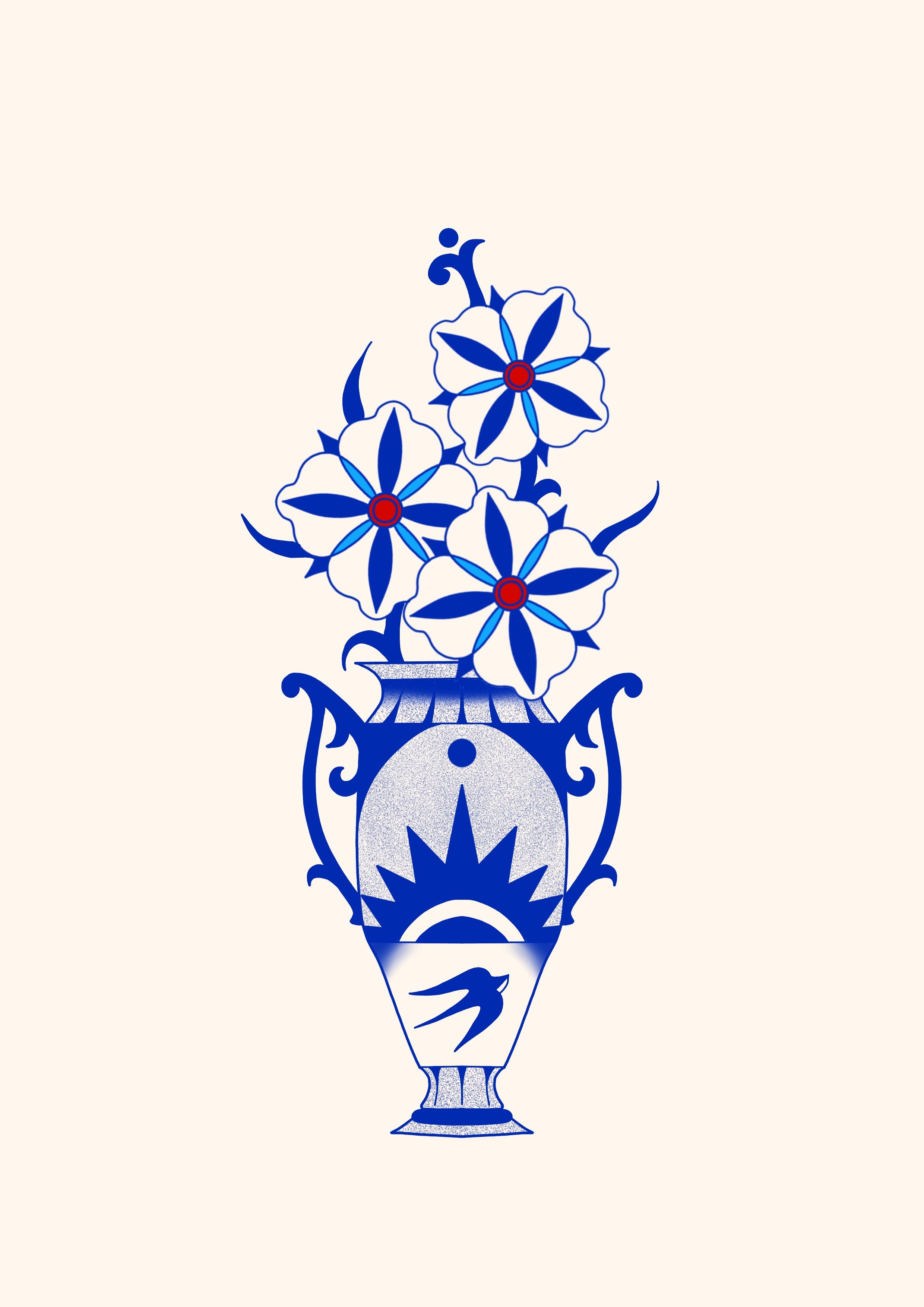 Vases et fleurs