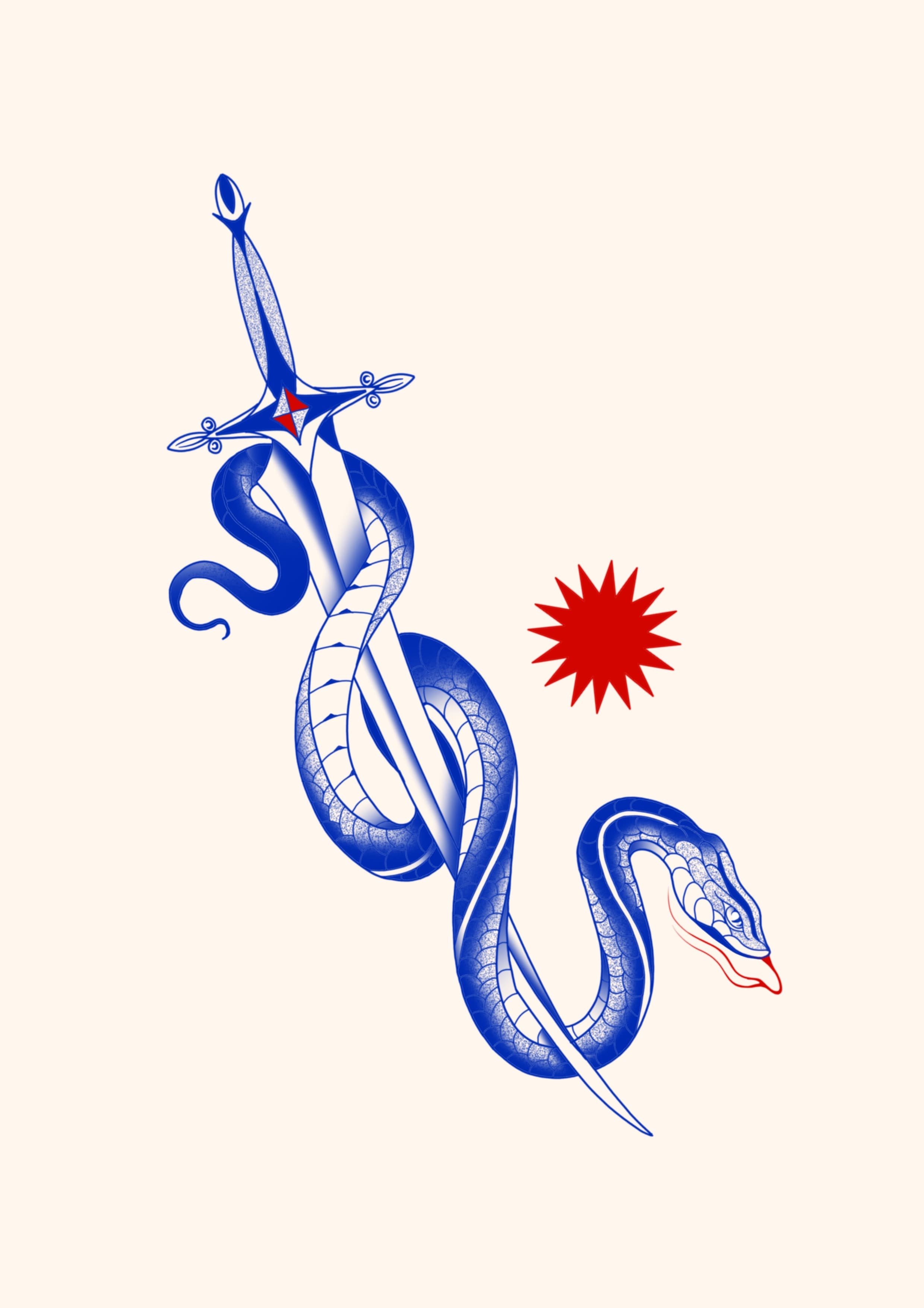 Serpent et Dague