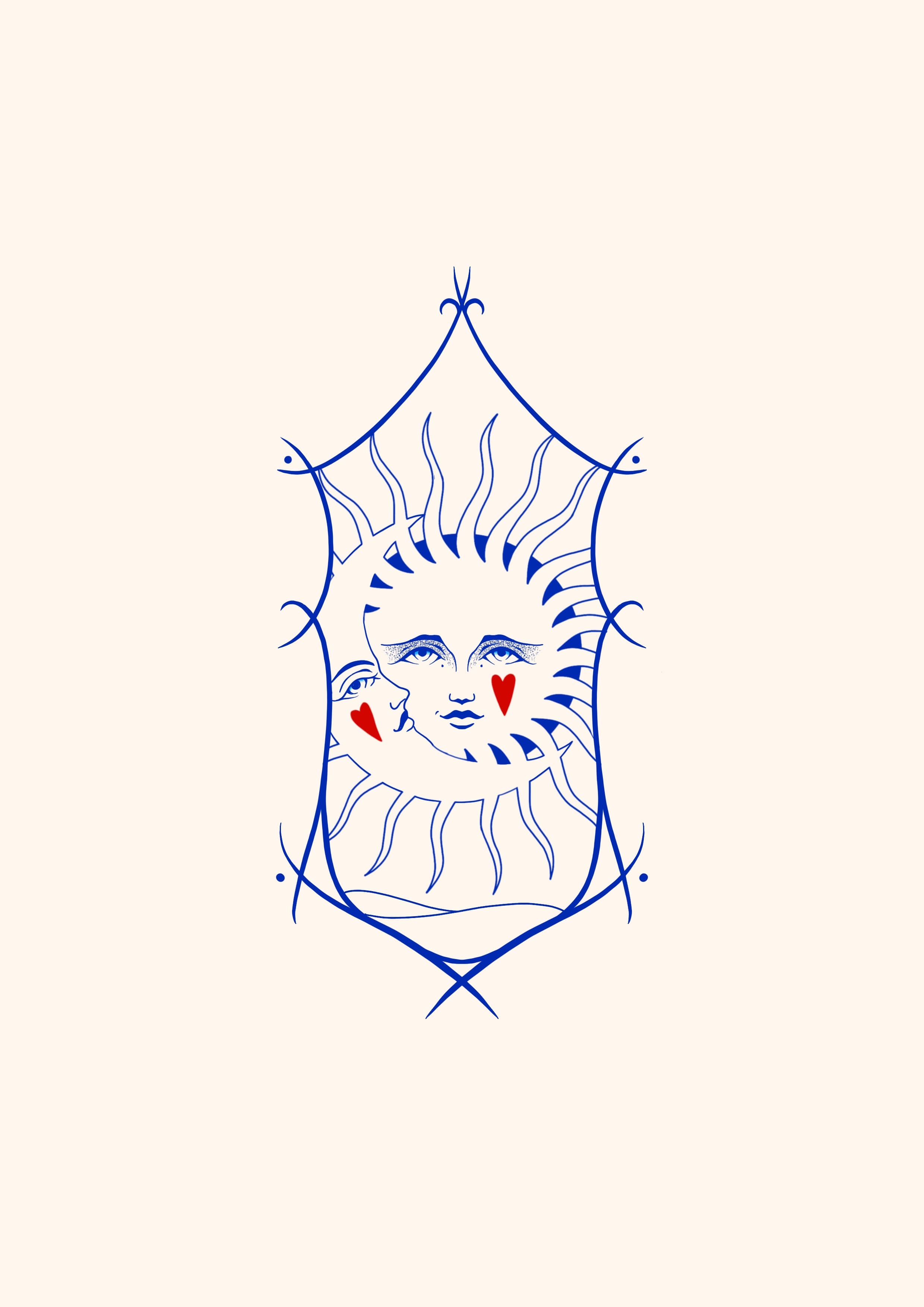 Cartouche Soleil/Lune